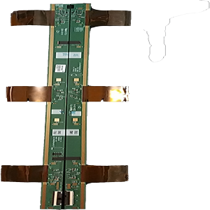برد آدرس پنل و کاف آی سی تلویزیون پاناسونیک TH-55GX655MF
